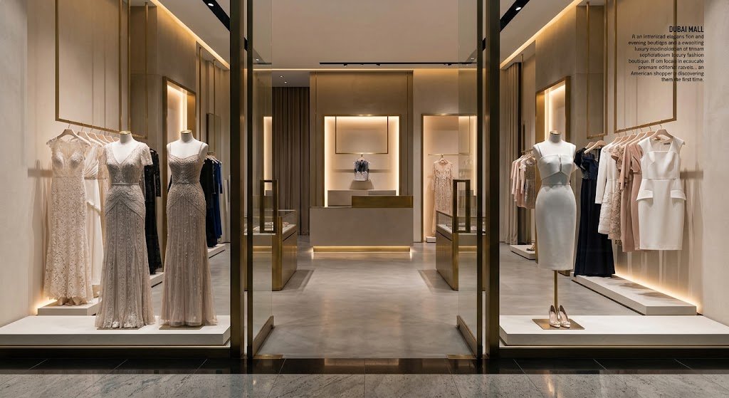 Where to buy dresses in Dubai at luxury fashion stores in Dubai Mall