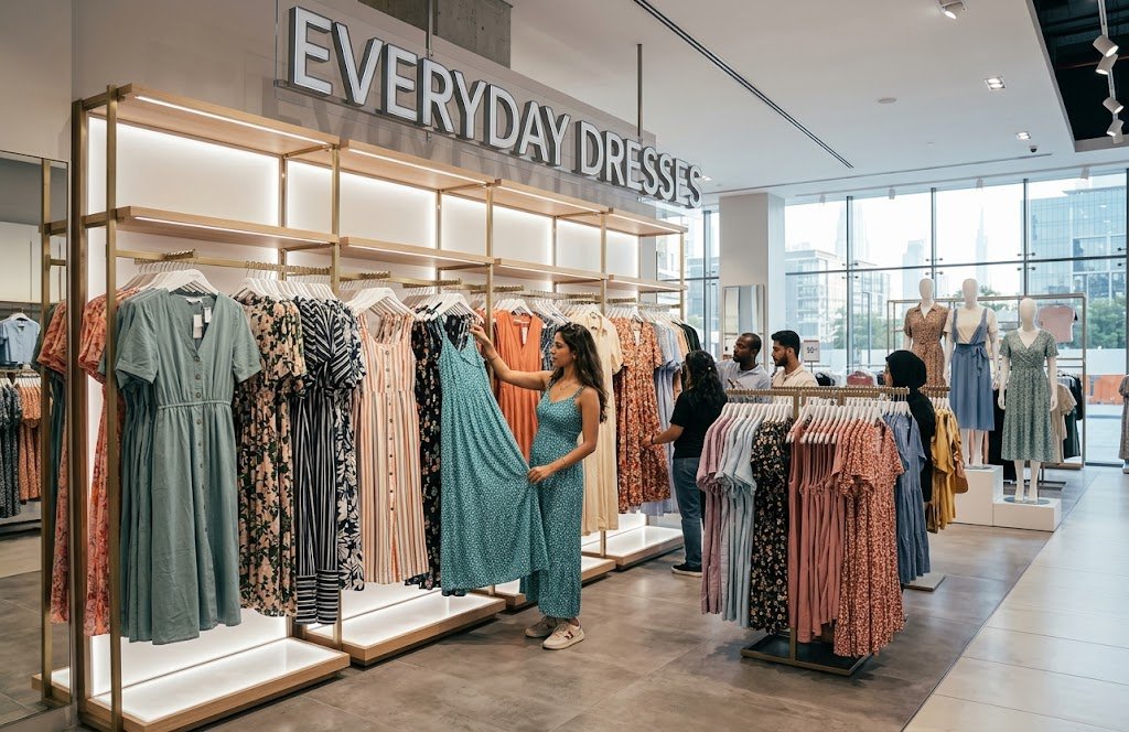 Casual and everyday women's dresses at a Centrepoint clothing store