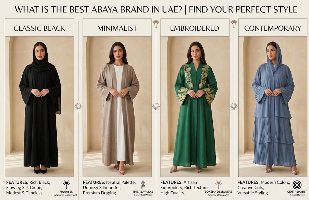 What Is the Best Abaya Brand in UAE?
