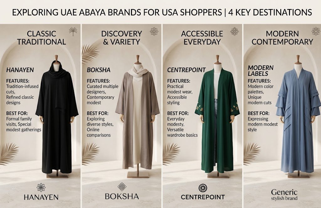 Where Can You Buy UAE Abayas in the USA?